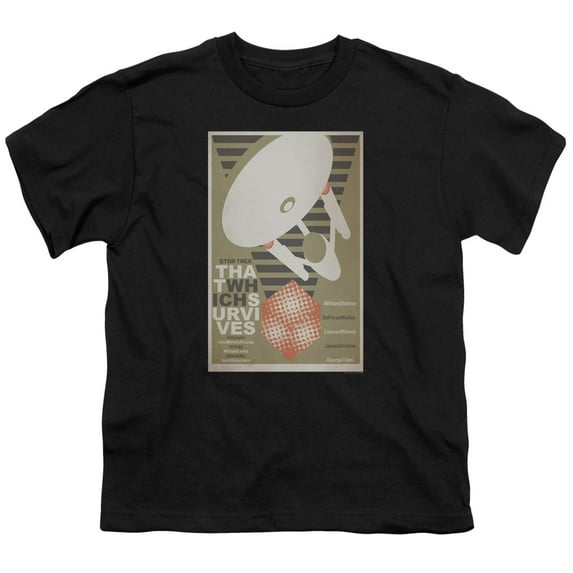 Star Trek - Tos Episode 72 - Youth Short Sleeve Shirt - Large