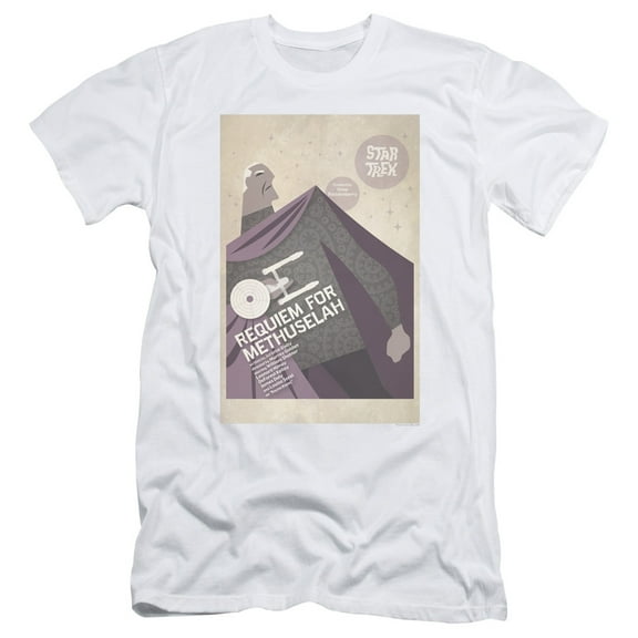 Star Trek Tos Episode 74 Adult 30/1 T-Shirt White