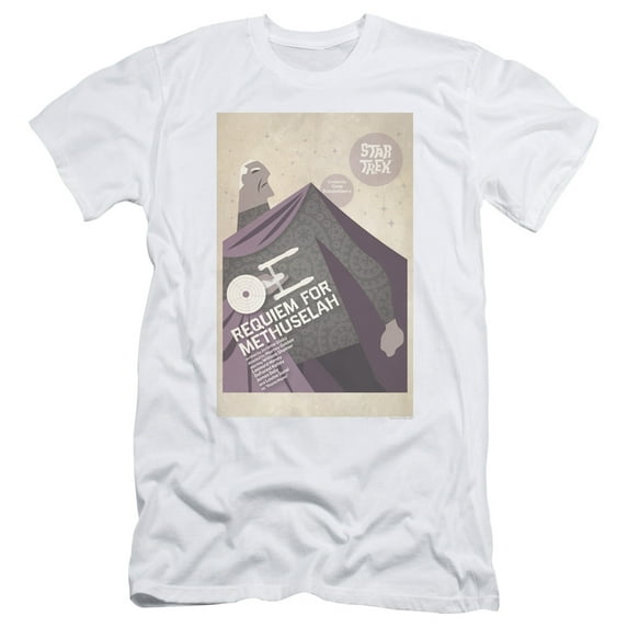 Star Trek Tos Episode 74 Adult 30/1 T-Shirt White