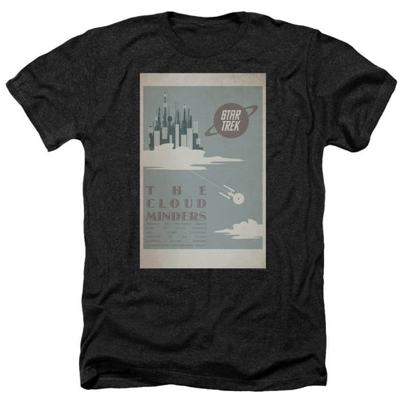 Star Trek - Tos Episode 76 - Heather Short Sleeve Shirt - X-Large