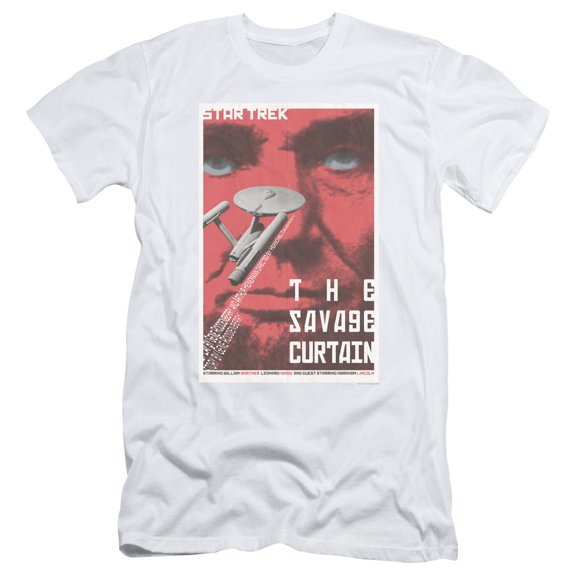 Star Trek Tos Episode 77 Adult 30/1 T-Shirt White