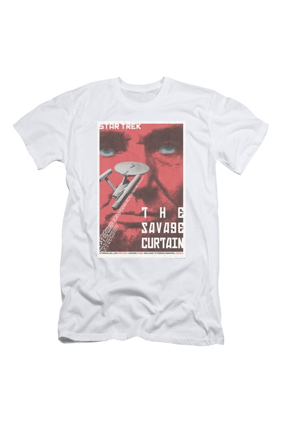 Star Trek Tos Episode 77 Adult 30/1 T-Shirt White