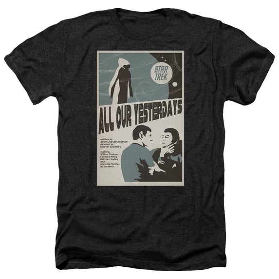 Star Trek - Tos Episode 78 - Heather Short Sleeve Shirt - XXX-Large