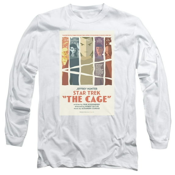 Star Trek Tos Episode 80 Adult 18/1 T-Shirt White