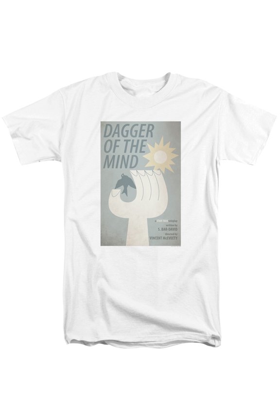 Star Trek Tos Episode 9 Adult Tall T-Shirt 18/1 T-Shirt White