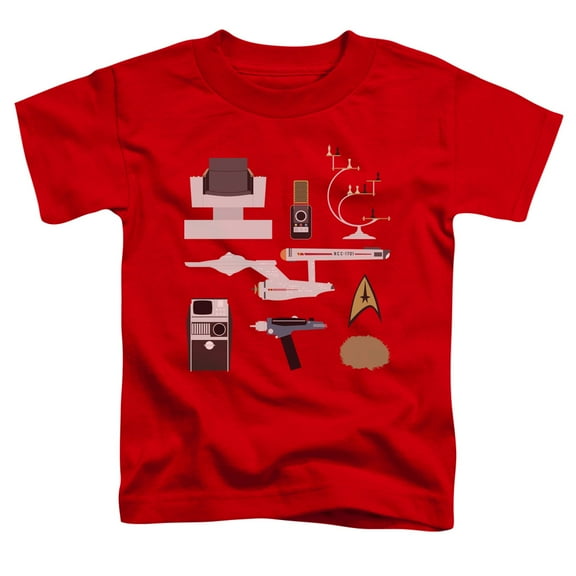 Star Trek - Tos Gift Set - Toddler Short Sleeve Shirt - 4T