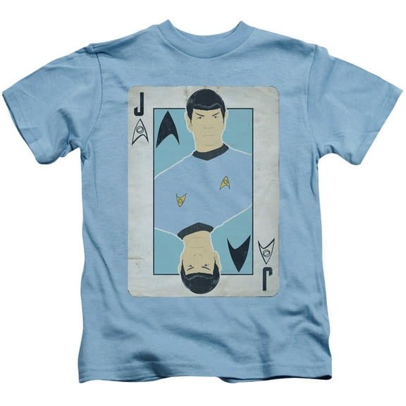 Star Trek Tos Jack Youth 18/1 T-Shirt Carolina Blue