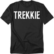 Star Trek Trekkie Adult 18/1 T-Shirt Black