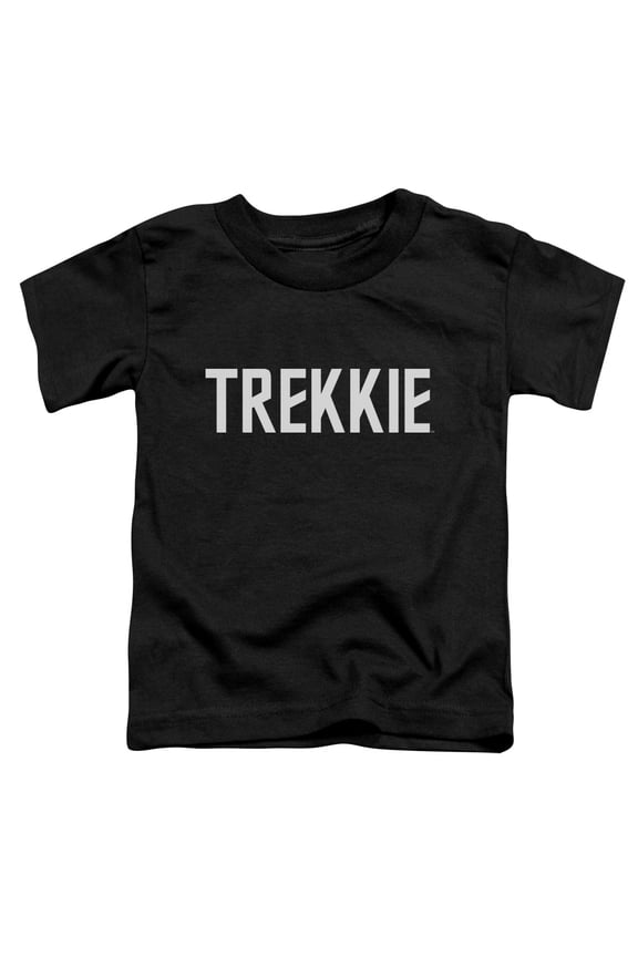 Star Trek Trekkie Toddler T-Shirt Black