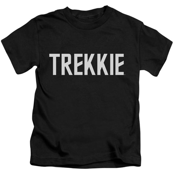 Star Trek Trekkie Youth 18/1 T-Shirt Black