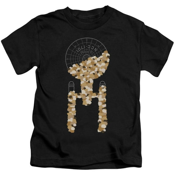 Star Trek Tribble Takeover Youth 18/1 T-Shirt Black