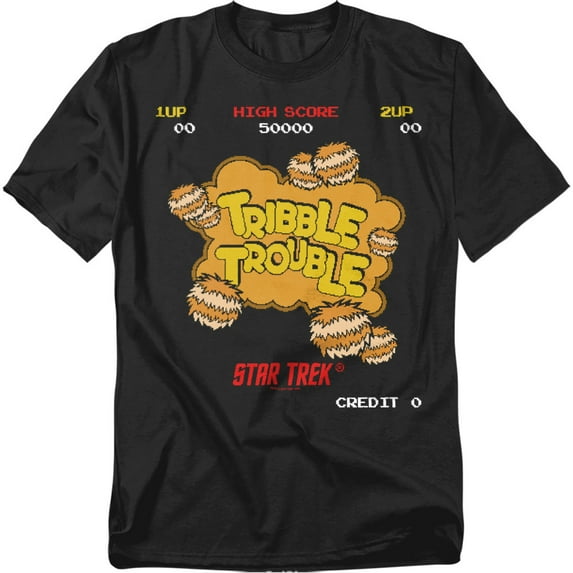 Star Trek Tribble Trouble Officially Licensed Adult T-Shirt 3XL