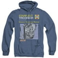 thumbnail image 1 of Star Trek Tricorder Manual Adult Heather Hoodie Sweatshirt Royal Blue, 1 of 1