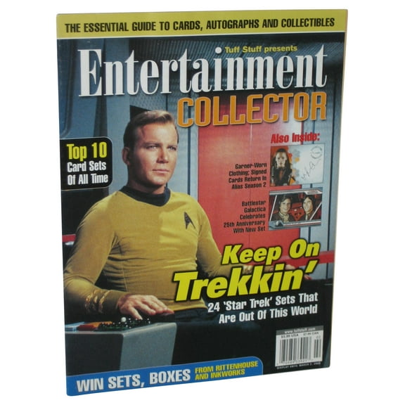 Star Trek Tuff Stuff Entertainment Collector (2004) Magazine Book