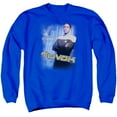 thumbnail image 1 of Star Trek Tuvok Adult Crewneck Sweatshirt Royal Blue, 1 of 1