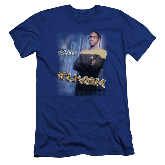 Star Trek - Tuvok - Premium Slim Fit Short Sleeve Shirt - Medium