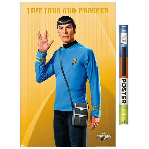 Star Trek: Universe - Spock, Live Long and Prosper Wall Poster, 22.375" x 34"