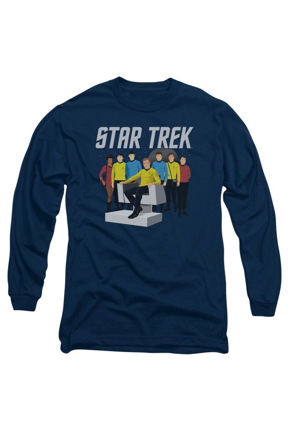 Star Trek - Vector Crew - Long Sleeve Shirt - Large