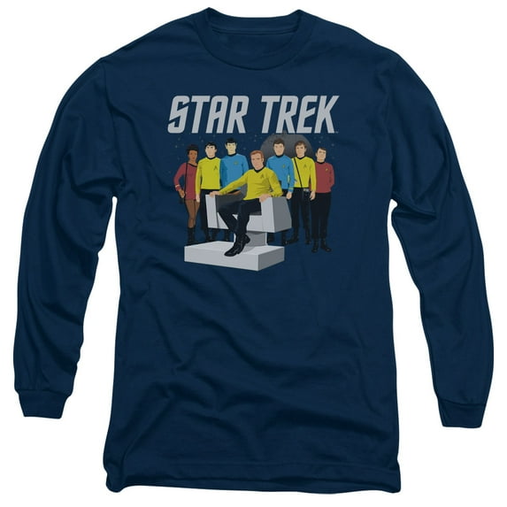 Star Trek - Vector Crew - Long Sleeve Shirt - Medium