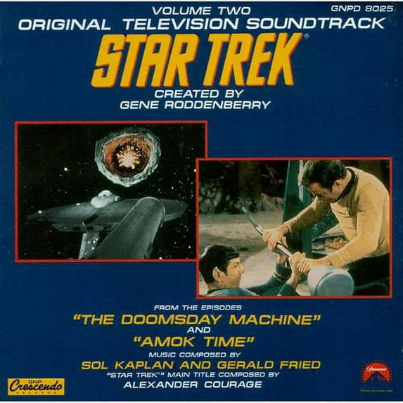 Star Trek - Vol 2: Doomsday Machine (Courage) ORIGINAL TV SOUNDTRACK / ALEXANDER COURAGE (CD)