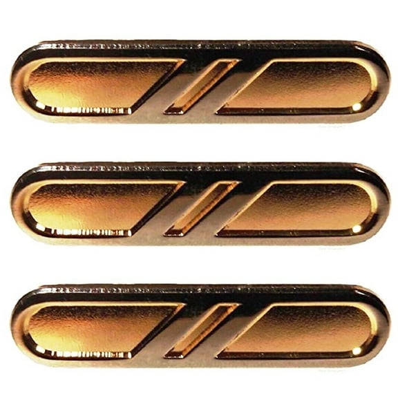 Star Trek Voyager 2 Bar Maquis Lieutenant Uniform Rank Metal Pin Set of 3