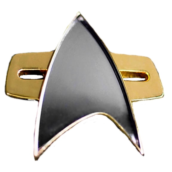 Star Trek Voyager / DS-9 COMMUNICATOR Full Size Replica Pin