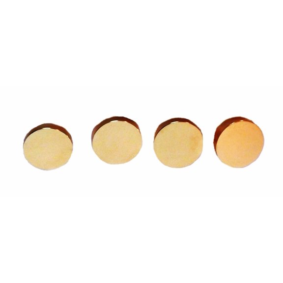 Star Trek Voyager GOLD Captain's Rank PIP Set