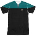 thumbnail image 1 of Star Trek - Voyager Science Uniform - Short Sleeve Shirt - Small, 1 of 2