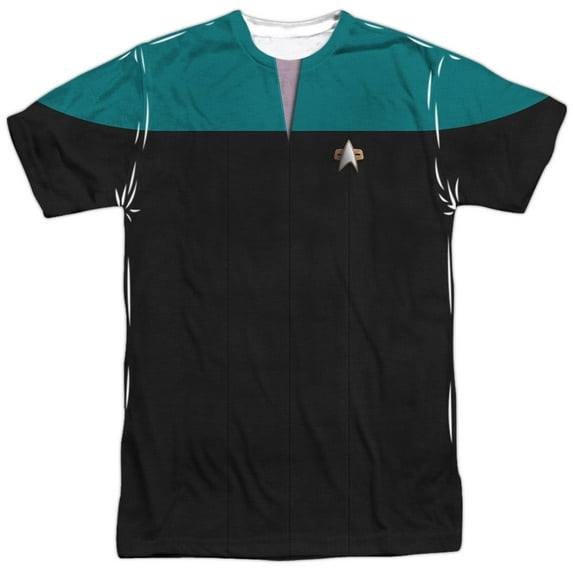 Star Trek - Voyager Science Uniform - Short Sleeve Shirt - Small