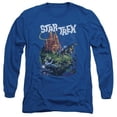 thumbnail image 1 of Star Trek-Vulcan Battle - Long Sleeve Adult 18-1 Tee - Royal- Medium, 1 of 1