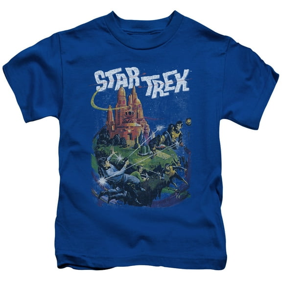 Star Trek Vulcan Battle Youth 18/1 T-Shirt Royal Blue