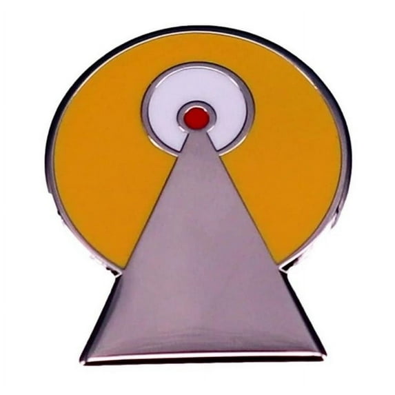 Star Trek Vulcan IDIC Symbol .75 Inch Tall Enamel Metal Pin
