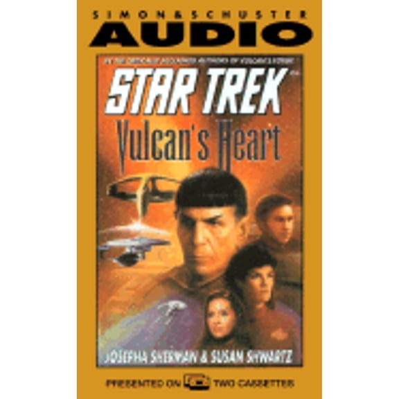 Pre-Owned Star Trek: Vulcan's Heart (Audiobook 9780671045609) by Josepha Sherman, Susan Shwartz, Leonard Nemoy