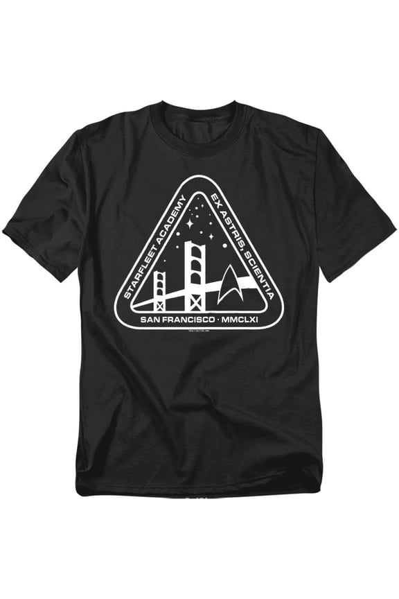 - White Academy Logo - Short Sleeve Shirt - XXXXX-Large