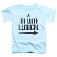 thumbnail image 1 of Star Trek - With Illogical - Toddler Short Sleeve Shirt - 3T, 1 of 2