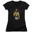 thumbnail image 1 of Star Trek - Worf 30 - Juniors Cap Sleeve V-Neck Shirt - Small, 1 of 2