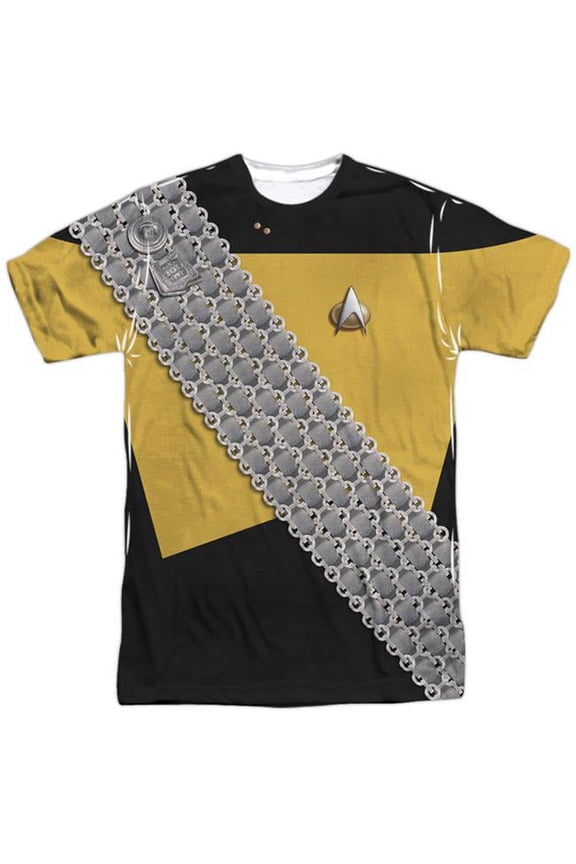 Star Trek - Worf Uniform (Front/Back Print) - Short Sleeve Shirt - X-Large