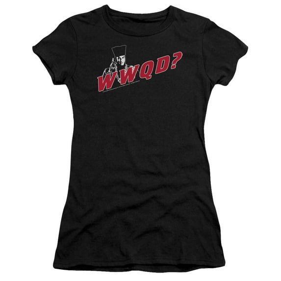 Star Trek - Wwqd - Juniors Teen Girls Cap Sleeve Shirt - Small