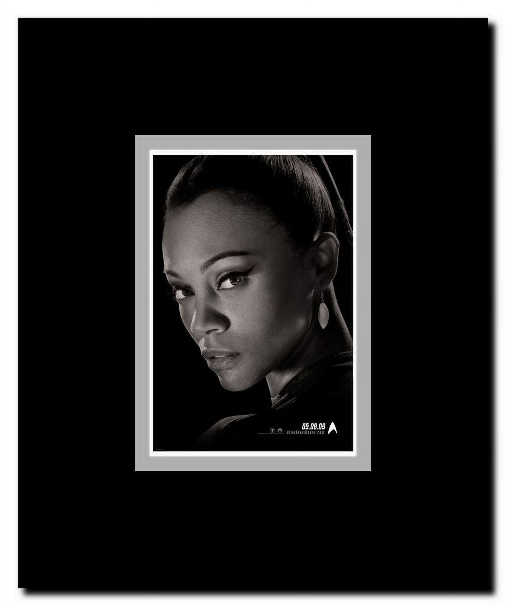 Star Trek XI - Nyota Uhura - style J Framed Movie Poster