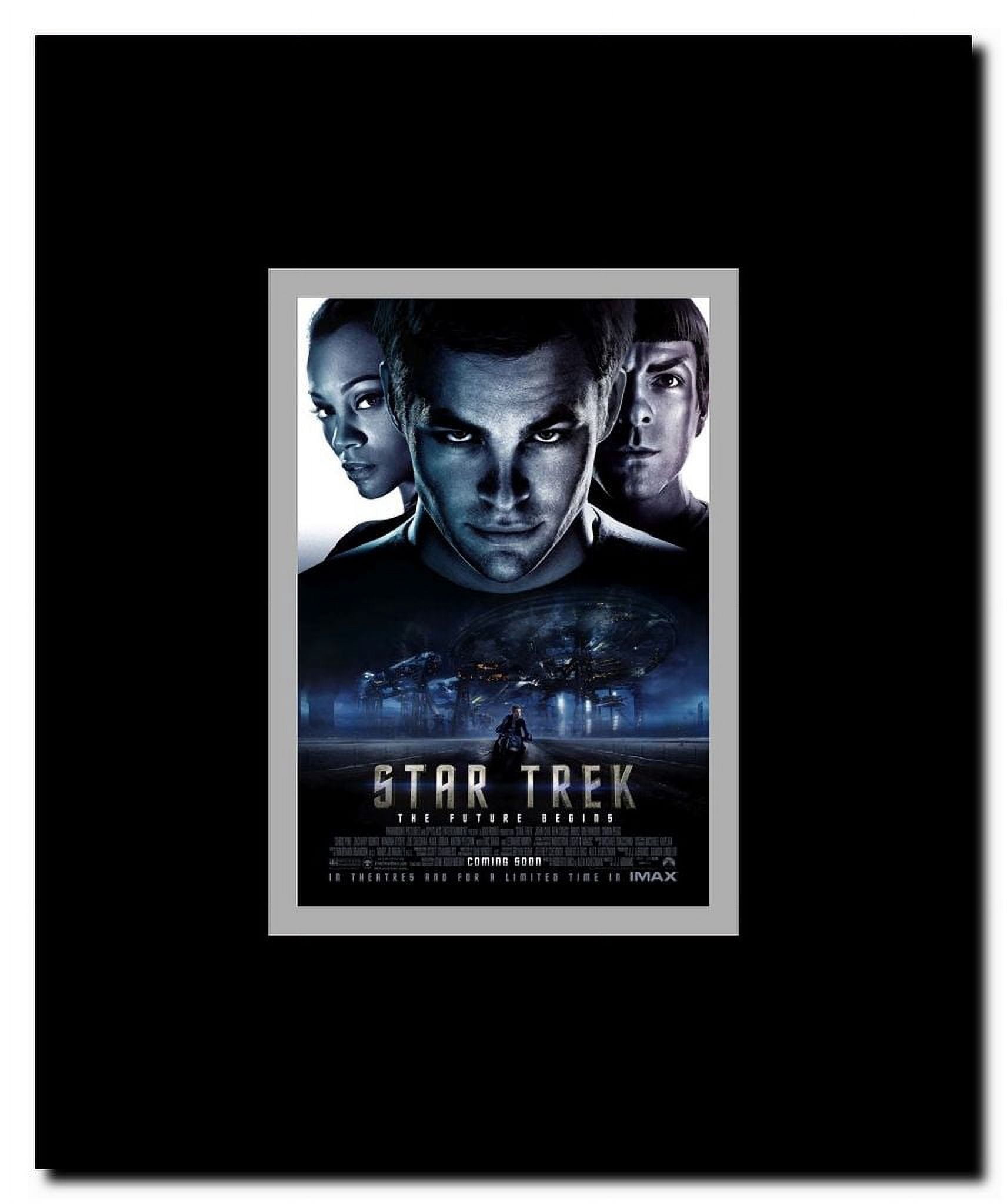 Star Trek XI - UK- style A Framed Movie Poster