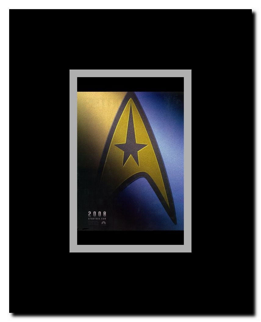 Star Trek XI - style H Framed Movie Poster