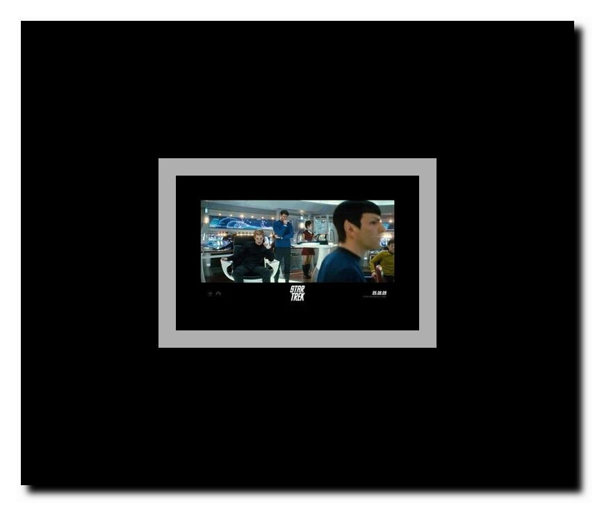 Star Trek XI - style K Framed Movie Poster