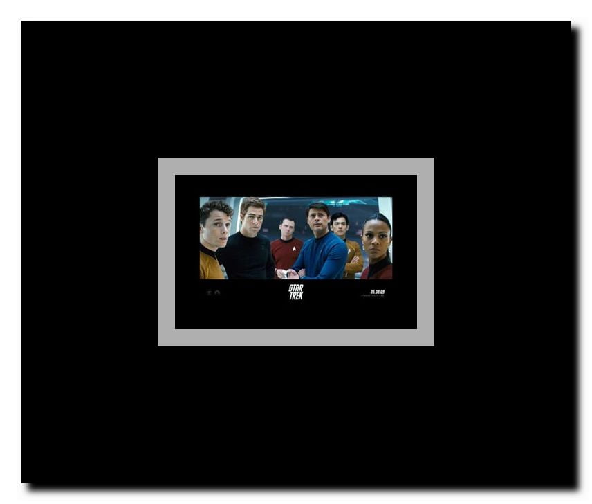 Star Trek XI - style Q Framed Movie Poster
