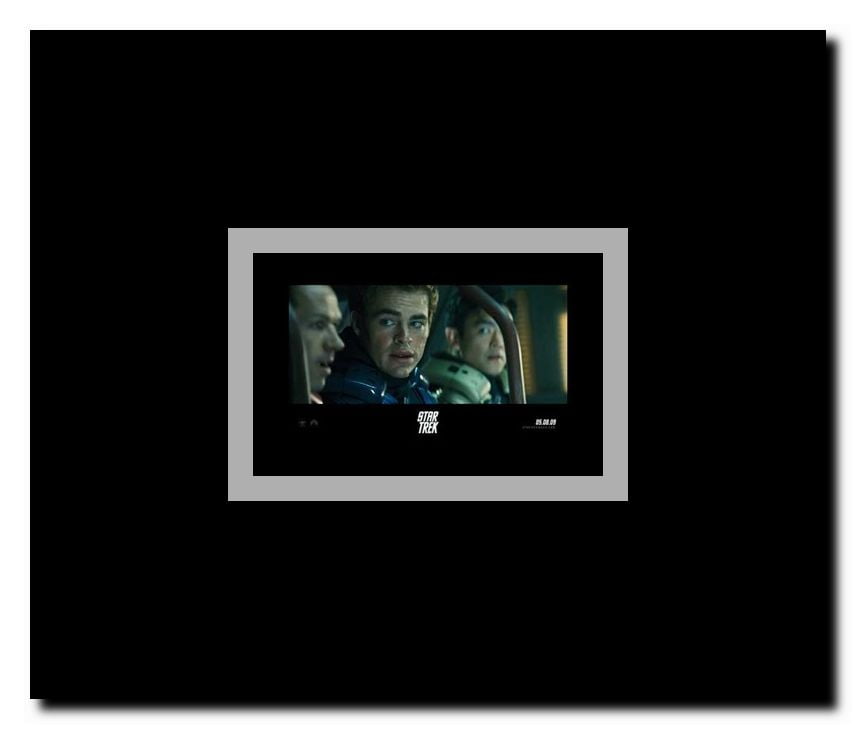 Star Trek XI - style R Framed Movie Poster