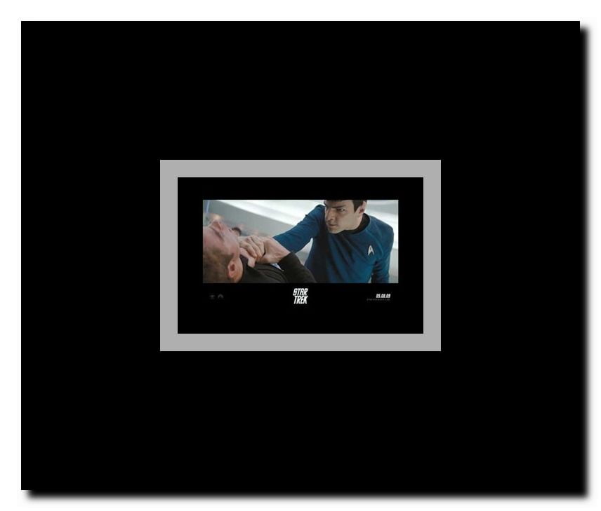 Star Trek XI - style W Framed Movie Poster