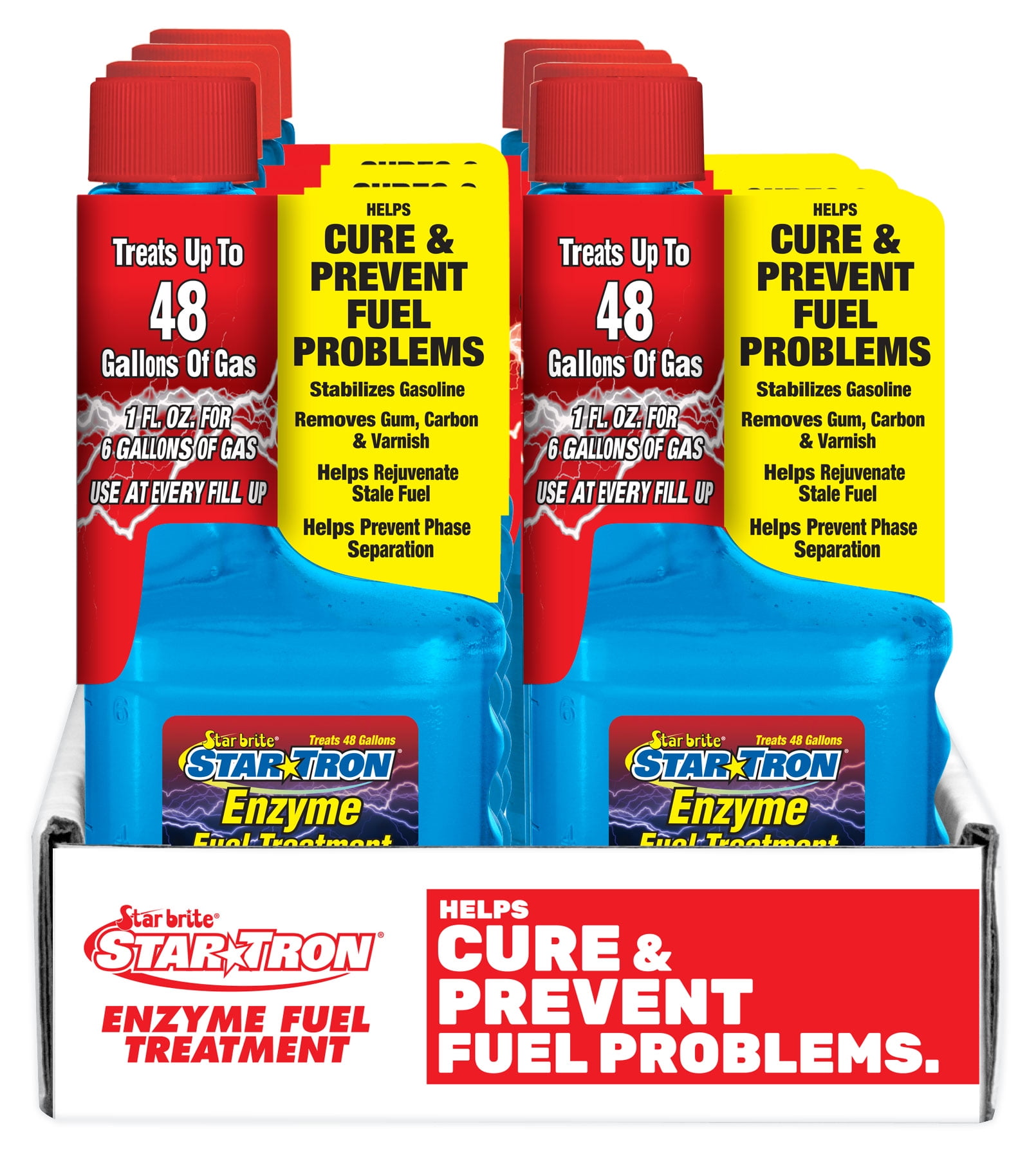 Star Tron Enzyme Fuel Treatment Classic Gas Formula Display 8 OZ