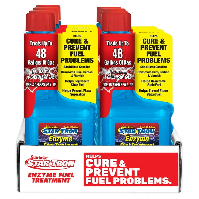 Star Tron Enzyme Fuel Treatment Classic Gas Formula Display 8 OZ