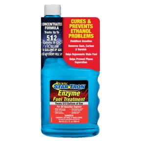 Star Tron Enzyme Fuel Treatment Concentrate Rejuvenate & Stabilize Old Gasoline, Cure Ethanol Problems, Improve MPG, Reduce Emissions