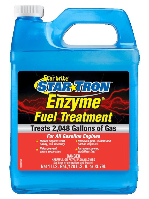 Enzyme Fuel Treatment Concentrate – Rejuvenate & Stabilize Old Gasoline, Cure Ethanol Problems, Improve MPG, Reduce Emissions