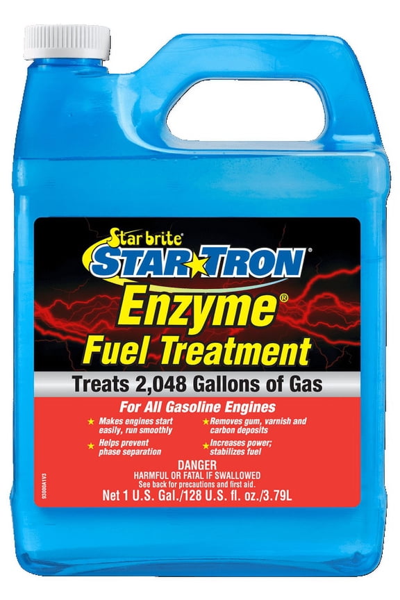 Enzyme Fuel Treatment Concentrate Rejuvenate & Stabilize Old Gasoline, Cure Ethanol Problems, Improve MPG, Reduce Emissions